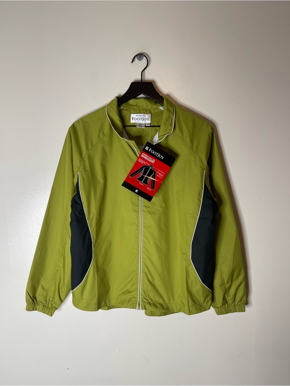 Footjoy Full Zip Windshirt Jacket Size Medium Women’s MWT
